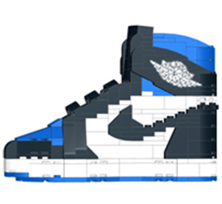 AJ 1 BLUE WHITE