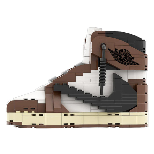 AJ 1 TRAVIS SCOTT OG HIGH BROWN SNEAKER BRICKS