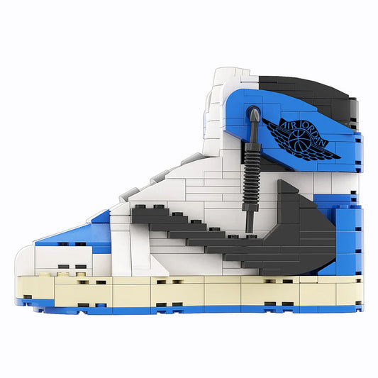 AJ 1 TRAVIS SCOTT FRAGMENT HIGH SNEAKER BRICKS