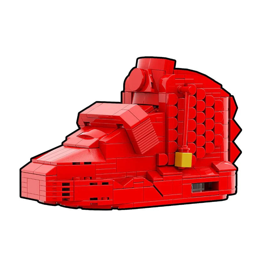 YEEZY RED OCTOBER SNEAKER BRICKS