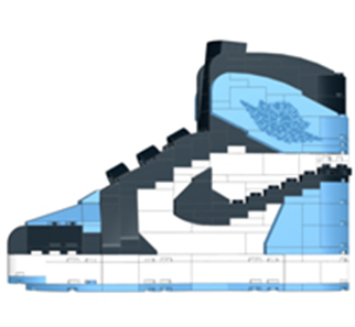 AJ 1 LIGHT BLUE WHITE