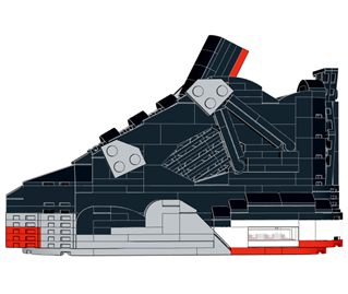 AJ 4 BLACK