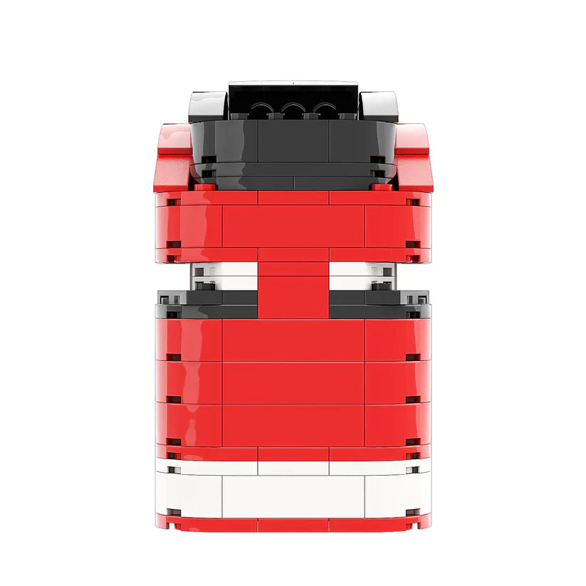 AJ 1 HIGH RED WHITE SNEAKER BRICKS
