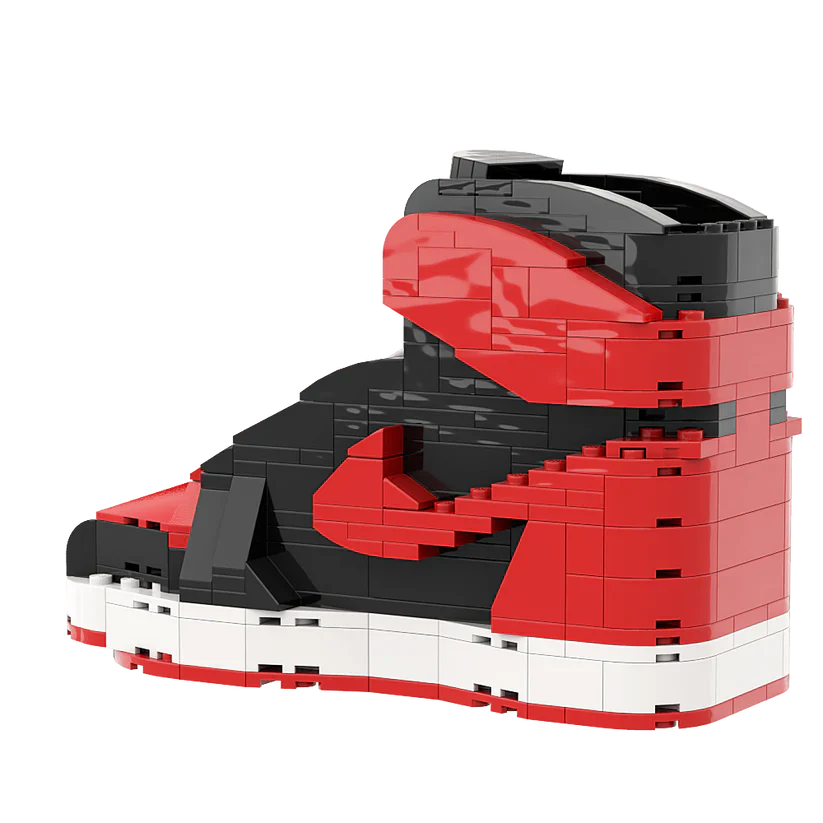 AJ 1 HIGH BRED SNEAKER BRICKS