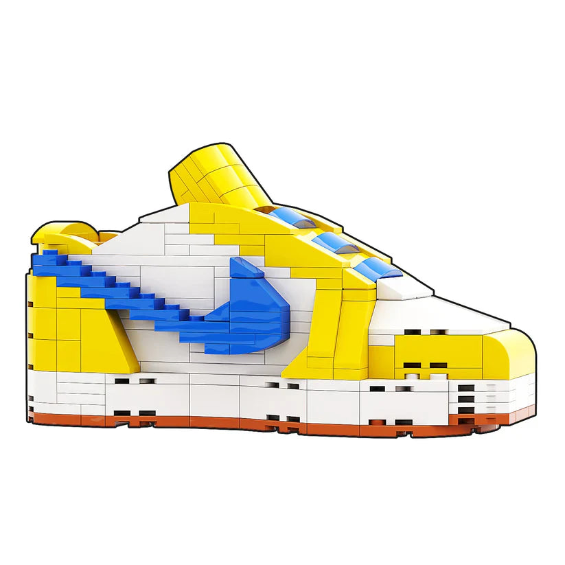 AJ 1 LOW TRAVIS SCOTT CANARY SNEAKER BRICKS
