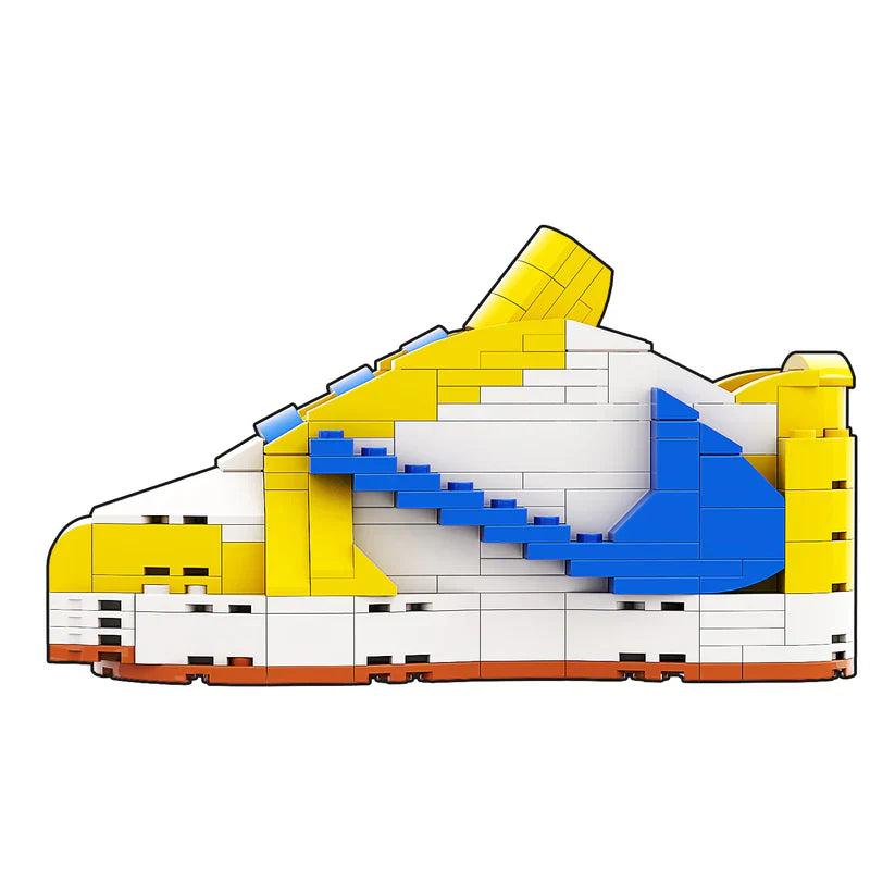 AJ 1 LOW TRAVIS SCOTT CANARY SNEAKER BRICKS