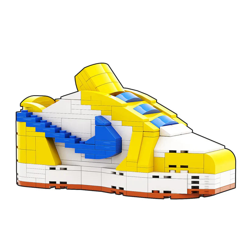 AJ 1 LOW TRAVIS SCOTT CANARY SNEAKER BRICKS