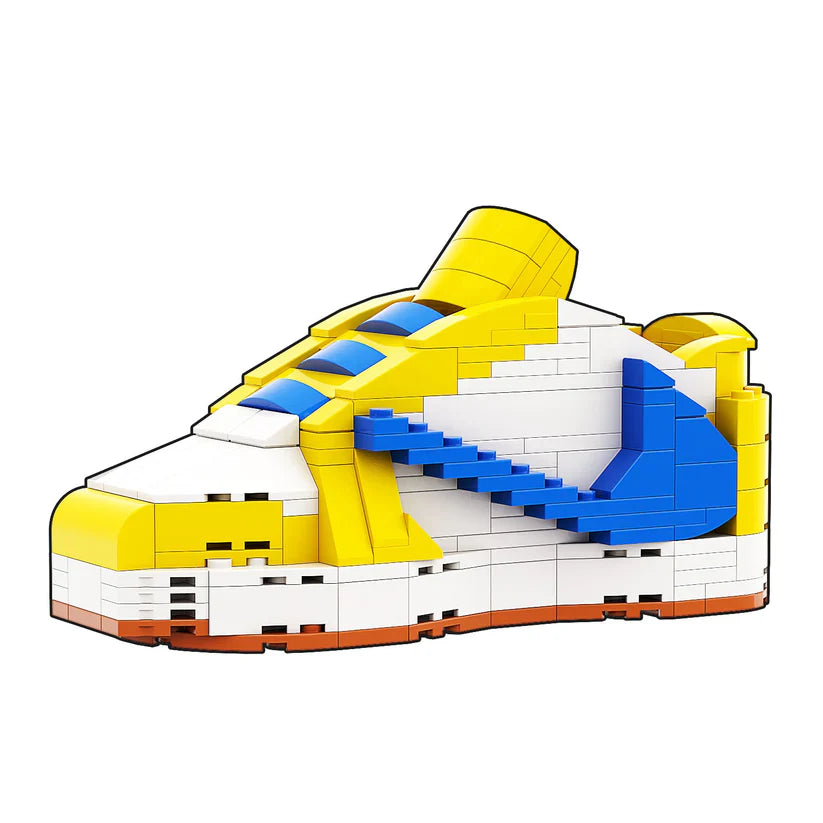 AJ 1 LOW TRAVIS SCOTT CANARY SNEAKER BRICKS