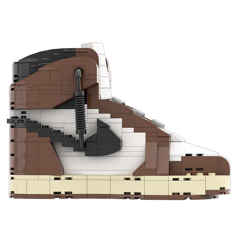 AJ 1 TRAVIS SCOTT OG HIGH BROWN SNEAKER BRICKS