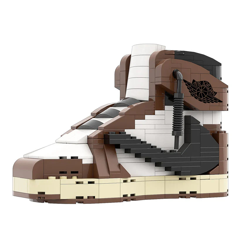 AJ 1 TRAVIS SCOTT OG HIGH BROWN SNEAKER BRICKS