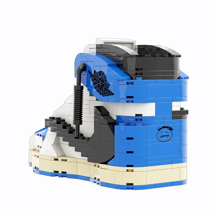AJ 1 TRAVIS SCOTT FRAGMENT HIGH SNEAKER BRICKS