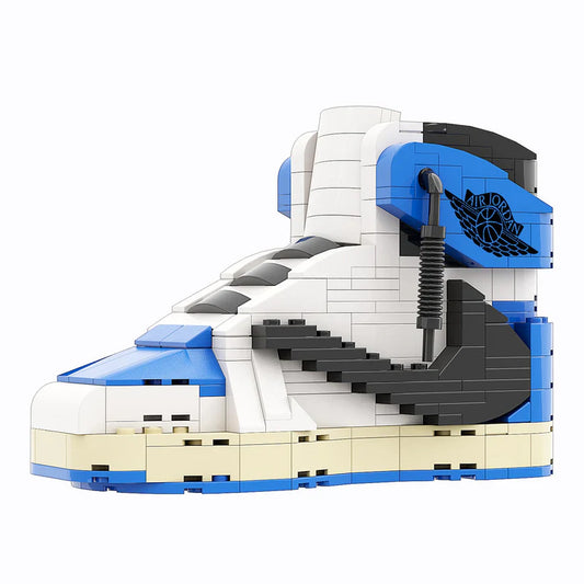 AJ 1 TRAVIS SCOTT FRAGMENT HIGH SNEAKER BRICKS