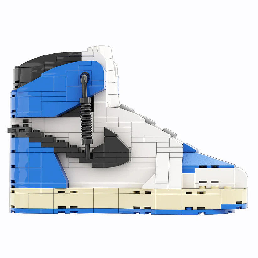 AJ 1 TRAVIS SCOTT FRAGMENT HIGH SNEAKER BRICKS