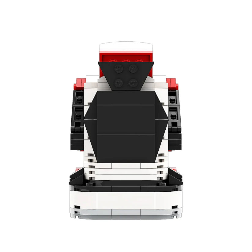 AJ 4 FIRE RED SNEAKER BRICKS