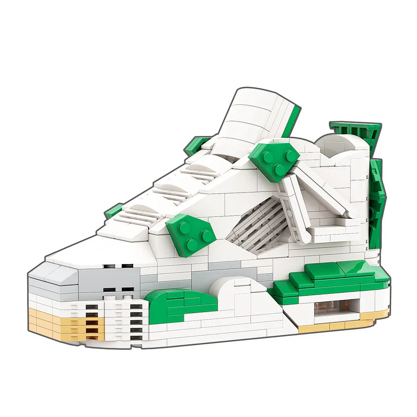 AJ 4 SB PINE GREEN SNEAKER BRICKS