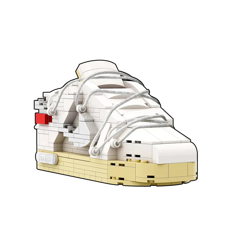 SB DUNK OFF WHITE LOT 1 SNEAKER BRICKS