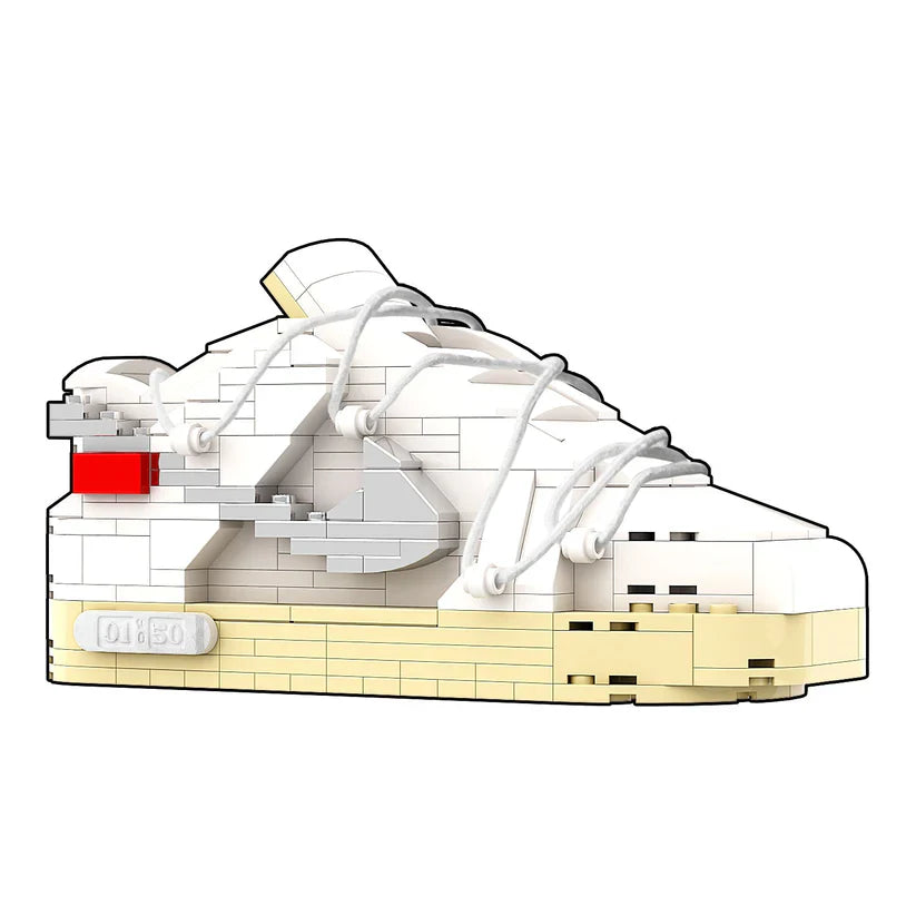 SB DUNK OFF WHITE LOT 1 SNEAKER BRICKS