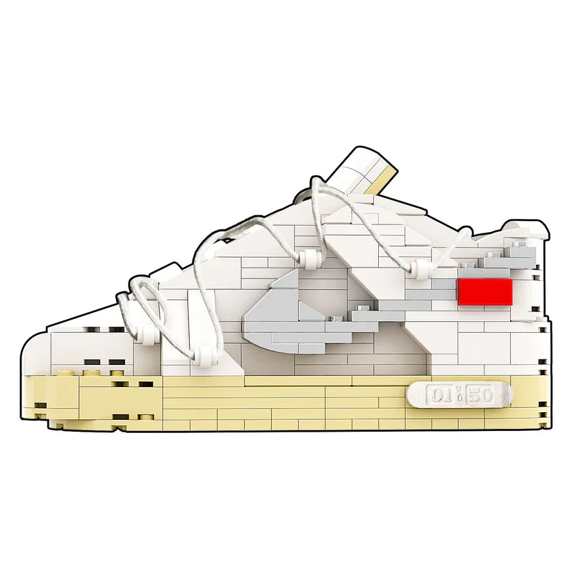 SB DUNK OFF WHITE LOT 1 SNEAKER BRICKS