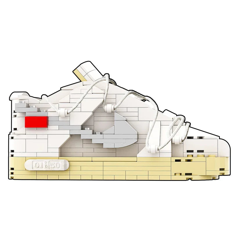 SB DUNK OFF WHITE LOT 1 SNEAKER BRICKS
