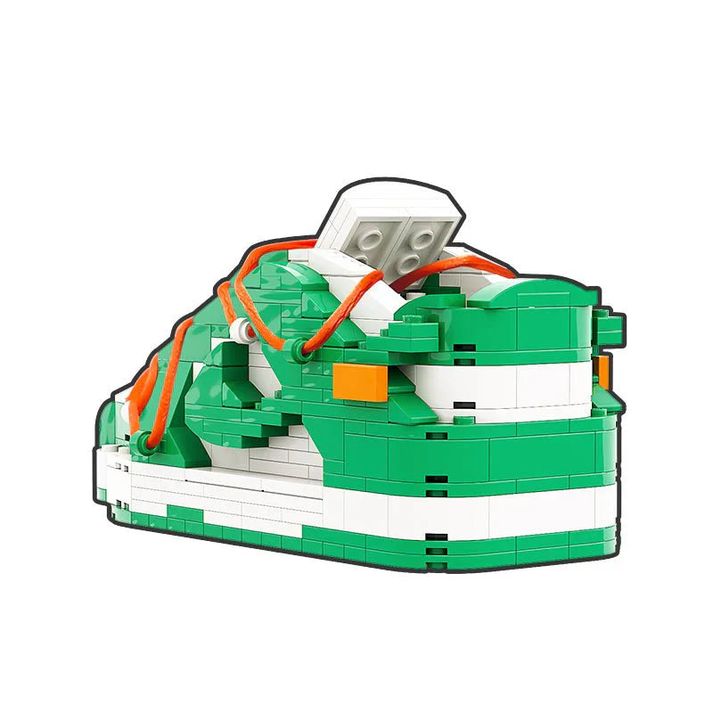 SB DUNK OFF WHITE PINE GREEN SNEAKER BRICKS