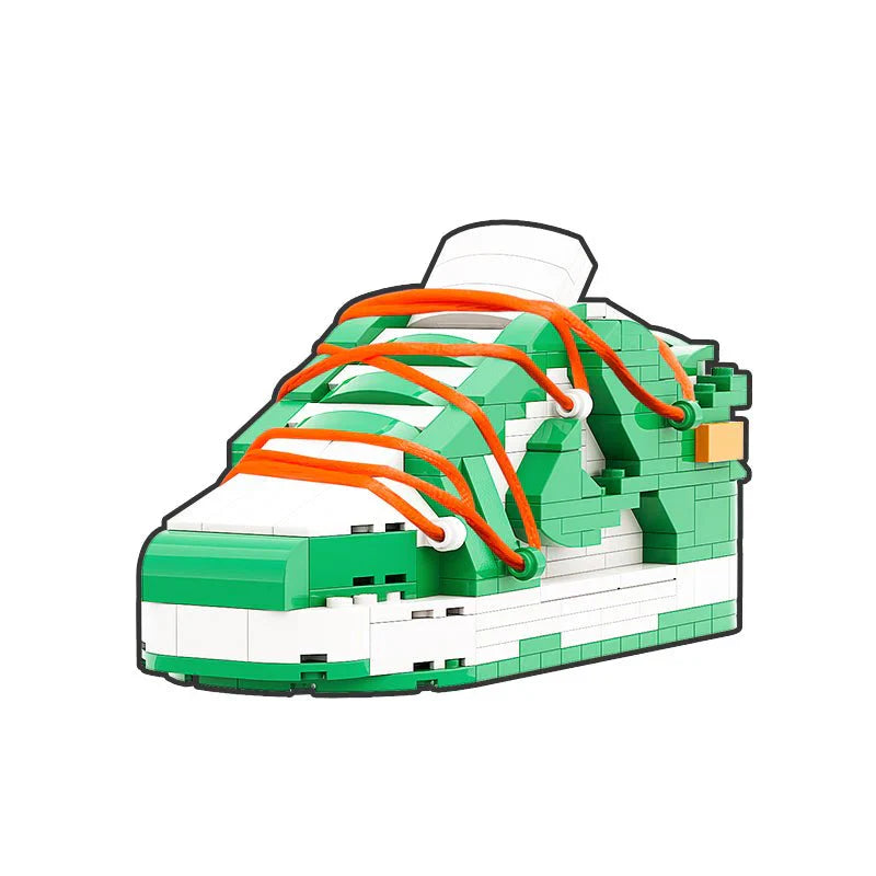 SB DUNK OFF WHITE PINE GREEN SNEAKER BRICKS