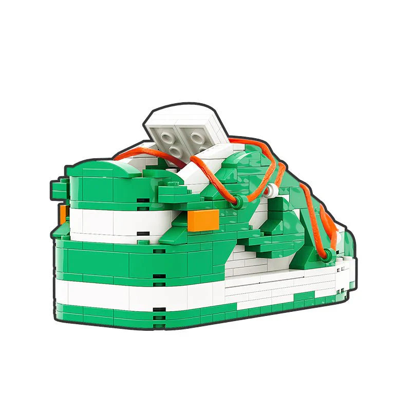 SB DUNK OFF WHITE PINE GREEN SNEAKER BRICKS