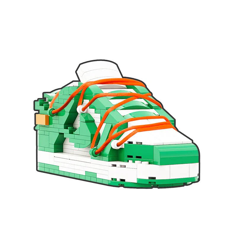 SB DUNK OFF WHITE PINE GREEN SNEAKER BRICKS