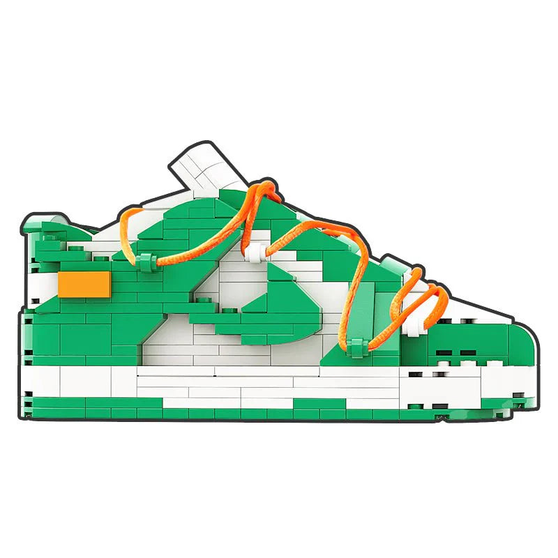 SB DUNK OFF WHITE PINE GREEN SNEAKER BRICKS