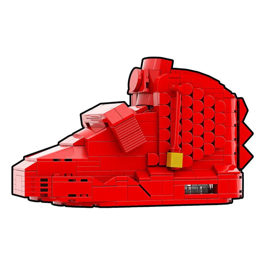 YEEZY RED OCTOBER SNEAKER BRICKS