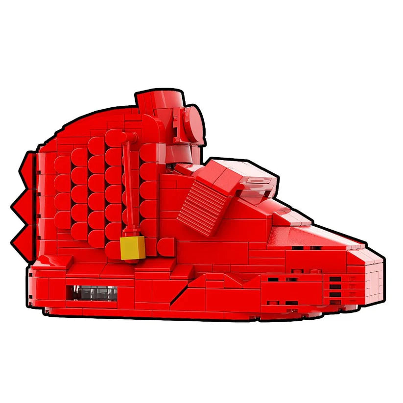 YEEZY RED OCTOBER SNEAKER BRICKS