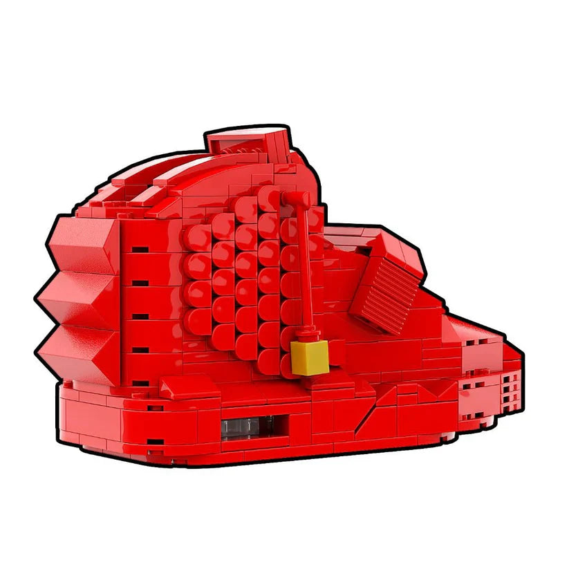 YEEZY RED OCTOBER SNEAKER BRICKS