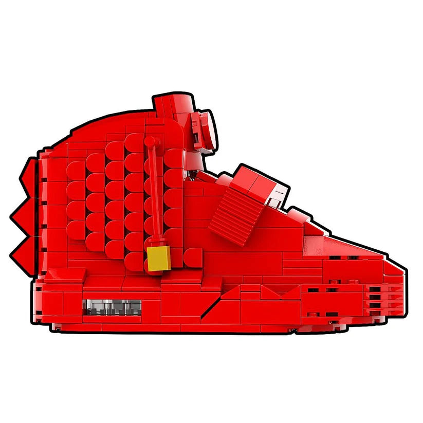 YEEZY RED OCTOBER SNEAKER BRICKS