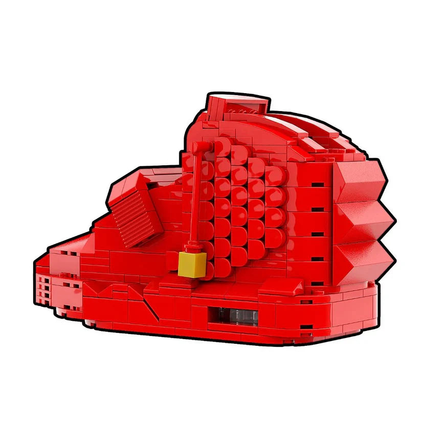 YEEZY RED OCTOBER SNEAKER BRICKS