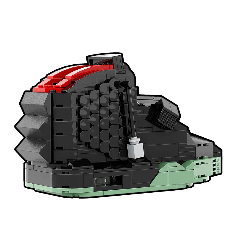 YEEZY SOLAR BLACK SNEAKER BRICKS