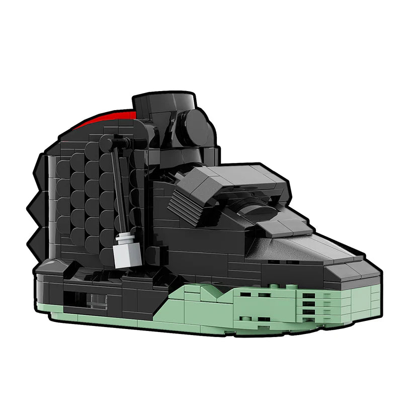 YEEZY SOLAR BLACK SNEAKER BRICKS