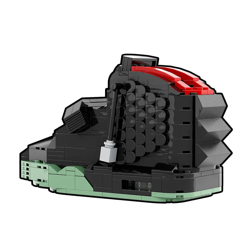 YEEZY SOLAR BLACK SNEAKER BRICKS
